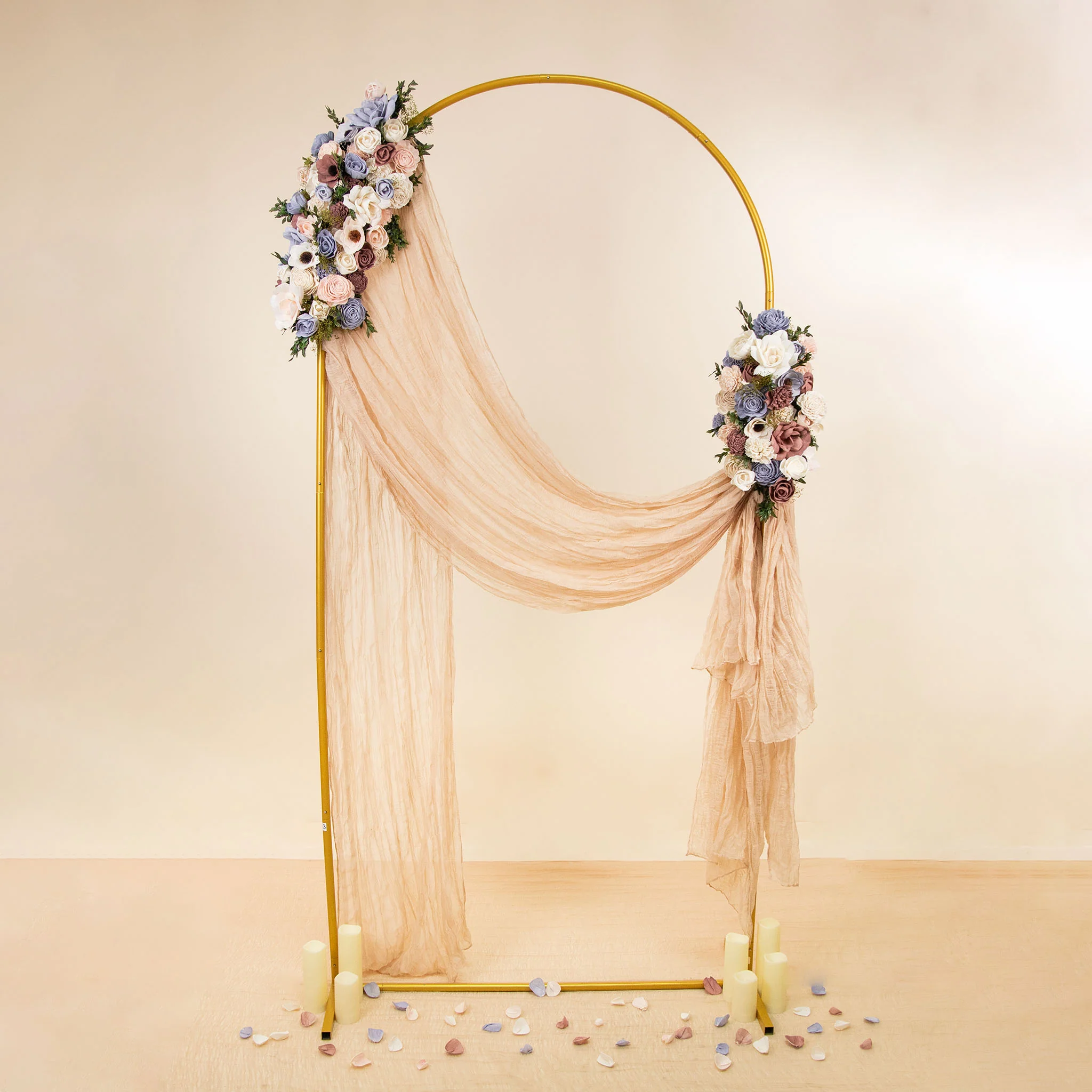 Luxe Bloom Wedding Arch Decor
