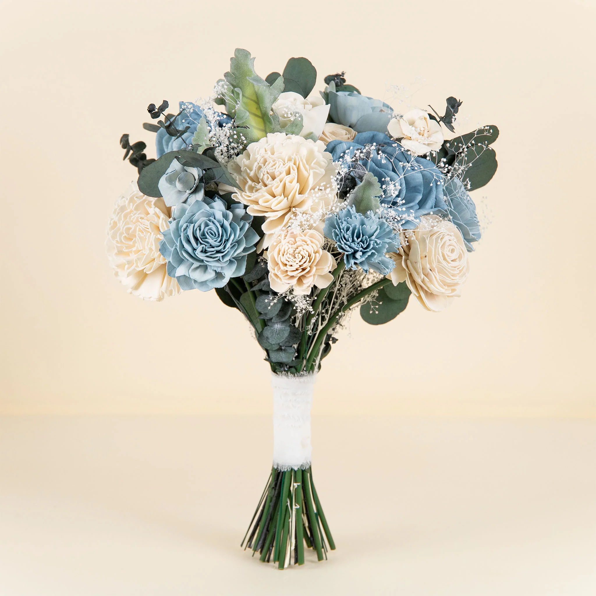 Luxe Ivory Bridesmaid Bouquet - Image 3